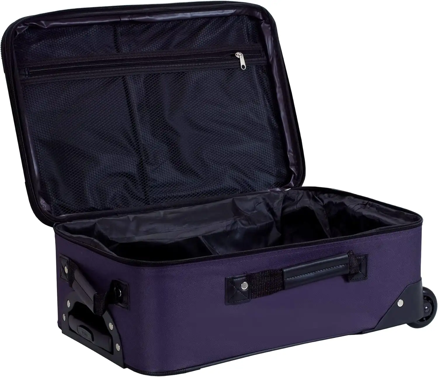 Rockland Fashion Expandable Softside Upright Luggage Set, Purple, 2-Piece (1419) - 71URtaQv9US._AC_SL1500_
